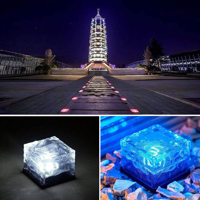 Solar Powered Multi-Color Light Up LED Light Cubes with Switch_13