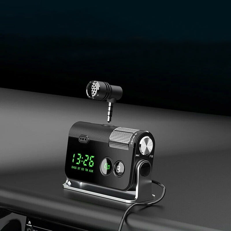 QC3.0 Car Charger Mp3 Player Handsfree FM Transmitter_8