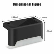 LED Light Solar Powered Staircase Step Light for Outdoor Use_7