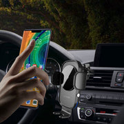 15 W Fast Wireless Car Mobile Phone Holder and QI Charger_2