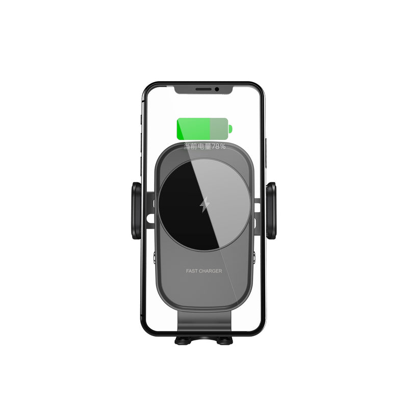 15 W Fast Wireless Car Mobile Phone Holder and QI Charger_4