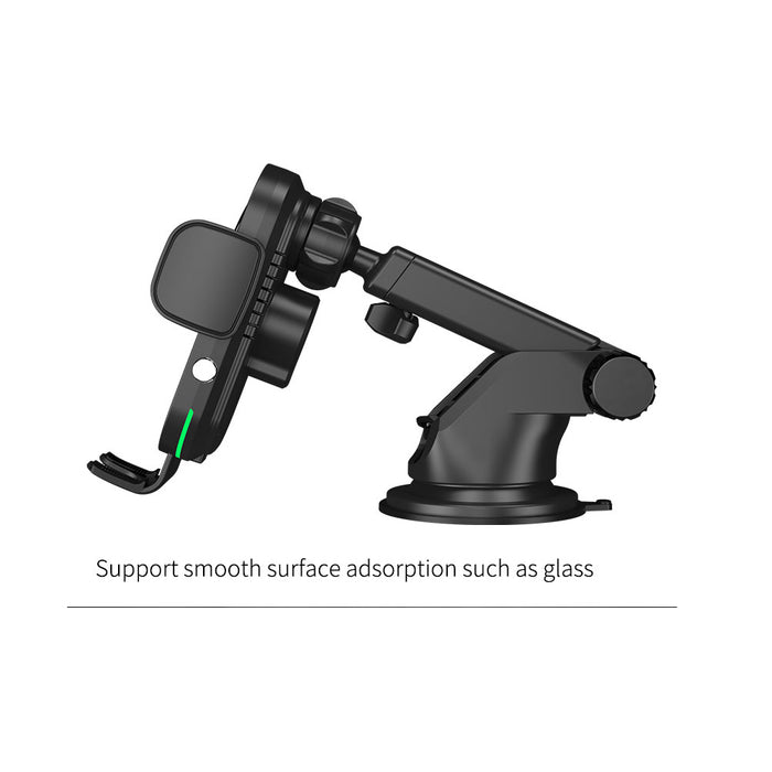15 W Fast Wireless Car Mobile Phone Holder and QI Charger_11