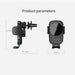 15 W Fast Wireless Car Mobile Phone Holder and QI Charger_13