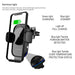 15 W Fast Wireless Car Mobile Phone Holder and QI Charger_9