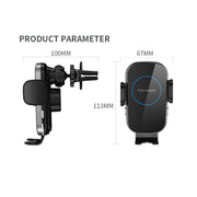 15W Fast Charging Wireless Car Phone Holder and QI Charger_6