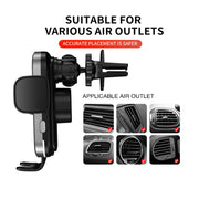 15W Fast Charging Wireless Car Phone Holder and QI Charger_4