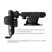 15W Fast Charging Wireless Car Phone Holder and QI Charger_5