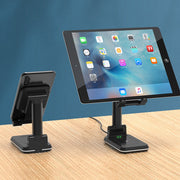 10W QI Wireless Charger Stand Telescopic Desktop Phone Bracket_10