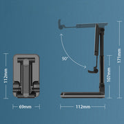 10W QI Wireless Charger Stand Telescopic Desktop Phone Bracket_6