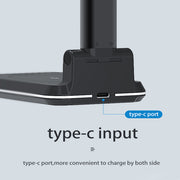 10W QI Wireless Charger Stand Telescopic Desktop Phone Bracket_3