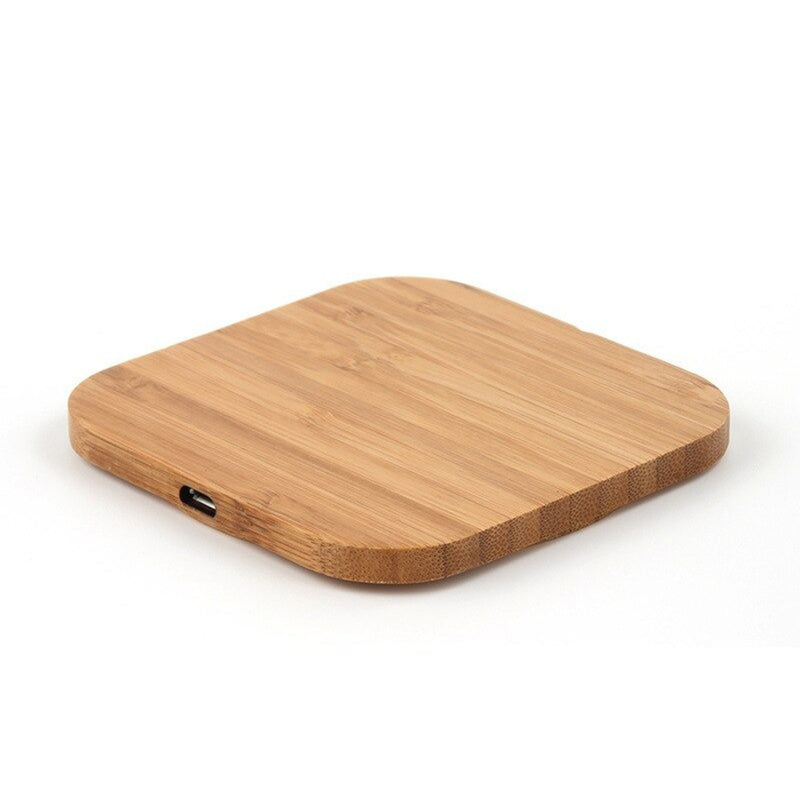 Portable Wireless Wooden Charging Pad for QI Enabled Devices_1
