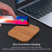 Portable Wireless Wooden Charging Pad for QI Enabled Devices_5