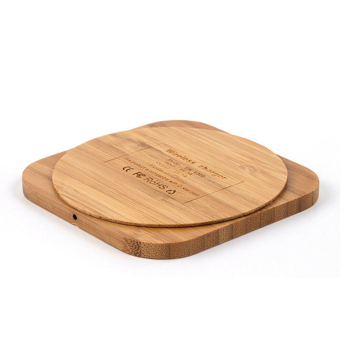 Portable Wireless Wooden Charging Pad for QI Enabled Devices_9