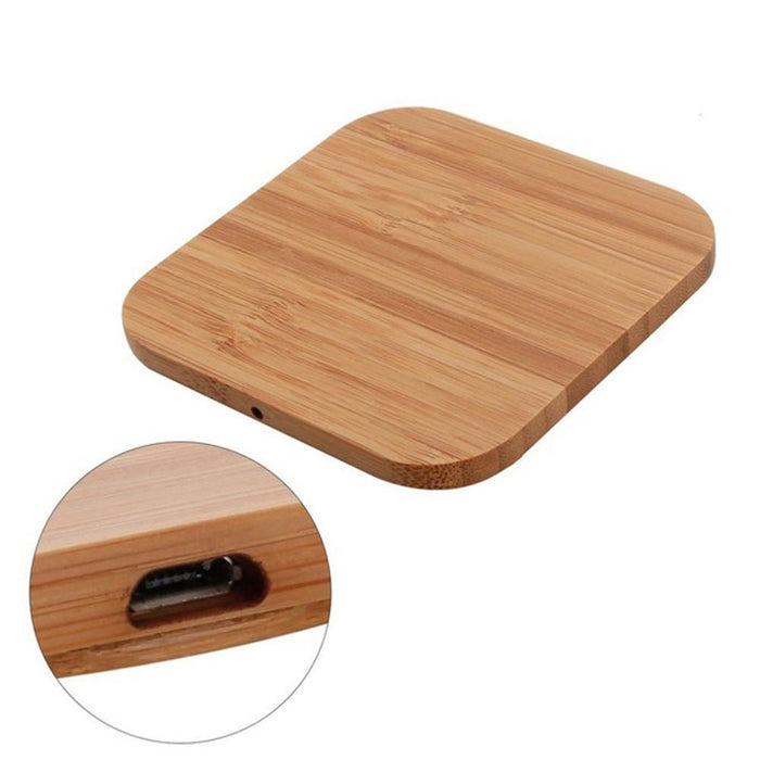 Portable Wireless Wooden Charging Pad for QI Enabled Devices_10