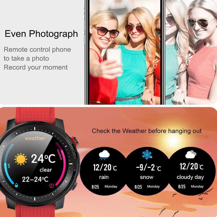 L15 Full Touch Display Smart Watch BT Control Fitness Watch_14