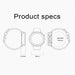 L15 Full Touch Display Smart Watch BT Control Fitness Watch_16