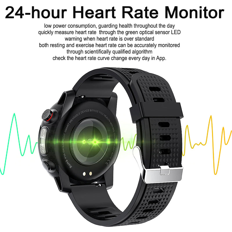 L15 Full Touch Display Smart Watch BT Control Fitness Watch_5