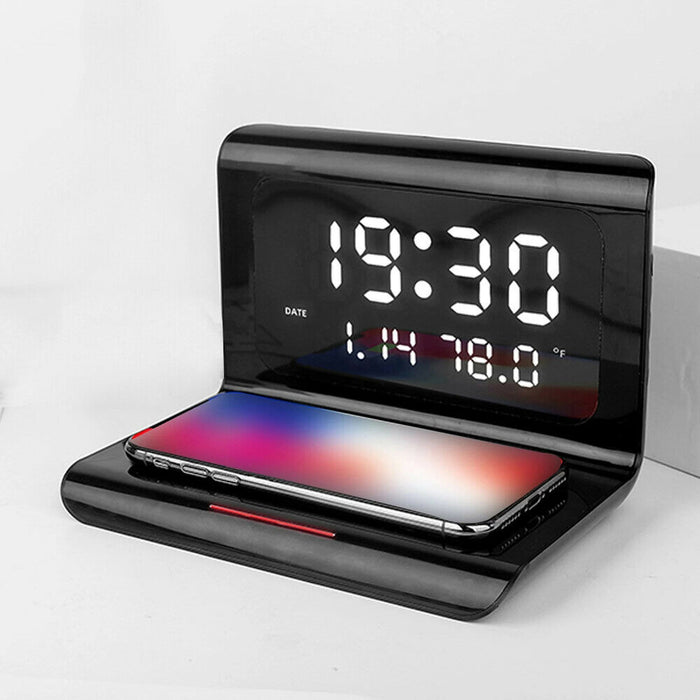 2-in-1 Multifunctional Digital Clock and Fast Wireless Charger_4
