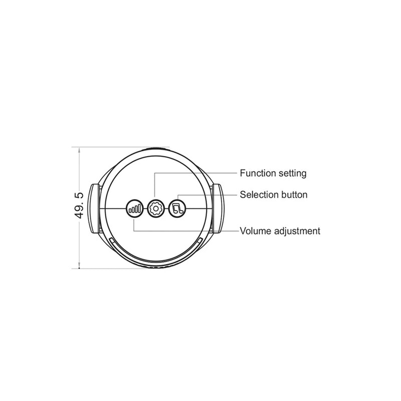 PIR Motion Sensor Doorbell Anti-Theft Sensor Alarm System_8