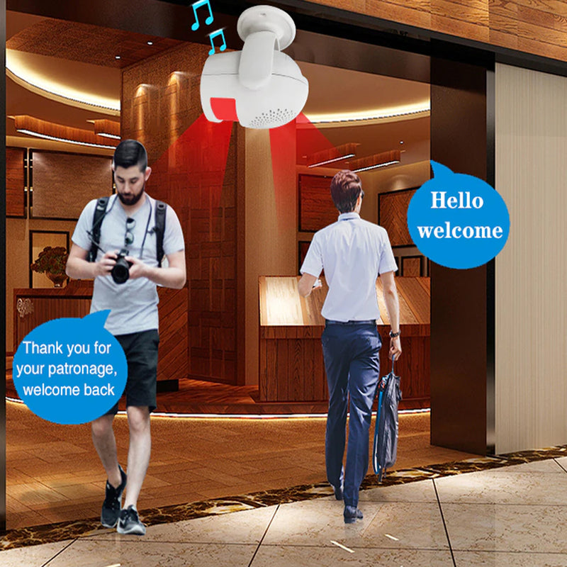 PIR Motion Sensor Doorbell Anti-Theft Sensor Alarm System_14