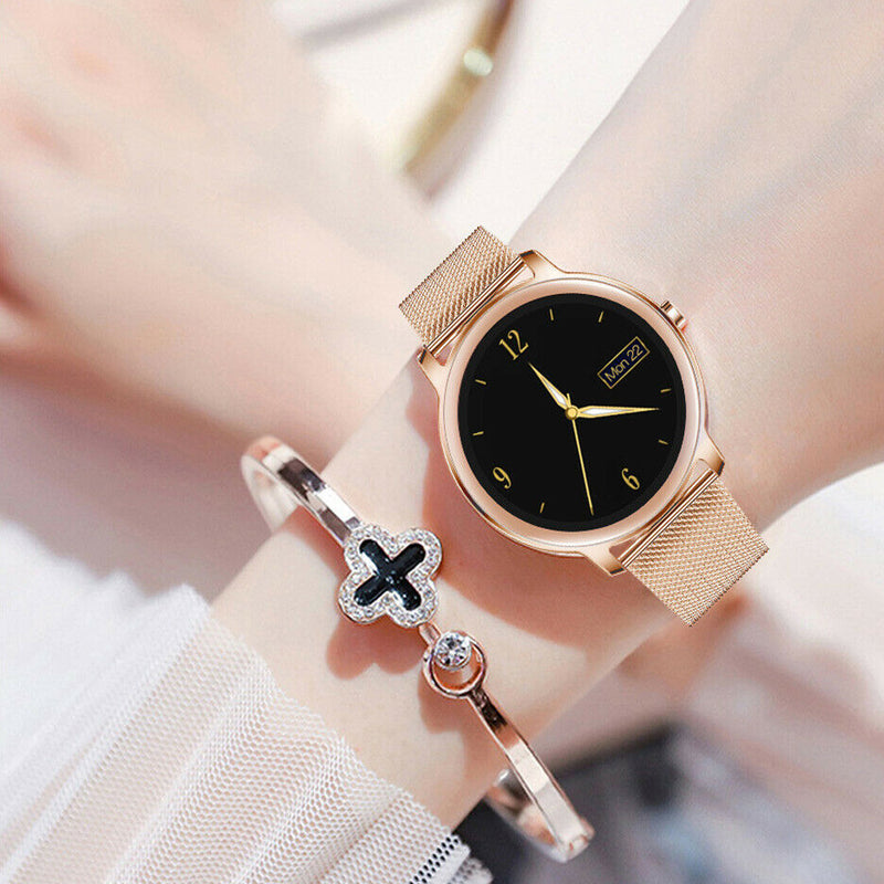 Full Touch Screen iOS Android Support Smart Watch for Women_15