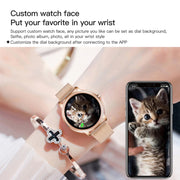 Full Touch Screen iOS Android Support Smart Watch for Women_1