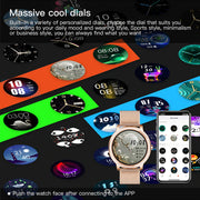 Full Touch Screen iOS Android Support Smart Watch for Women_5