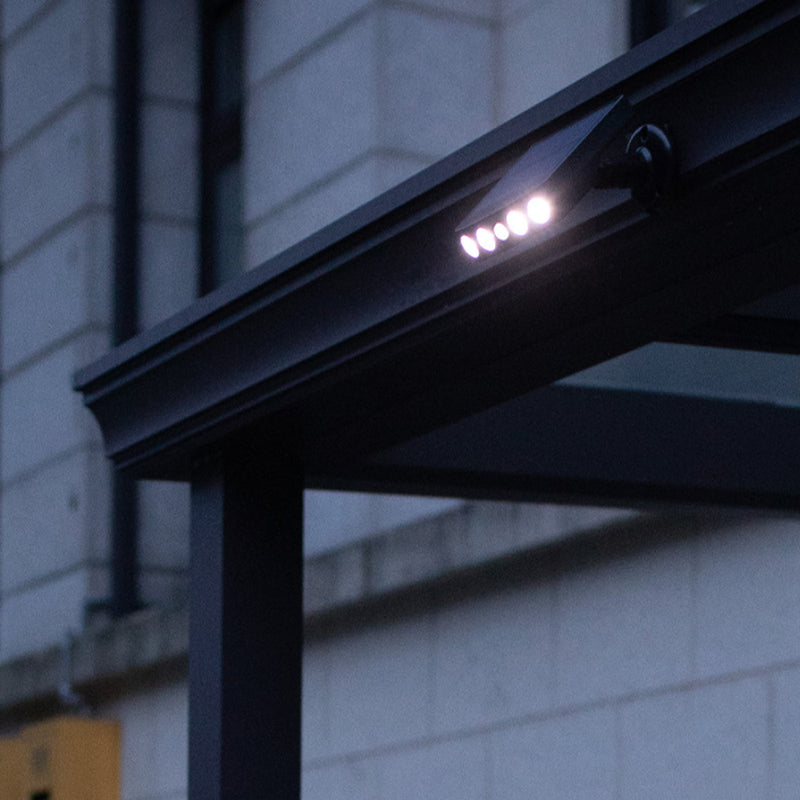 Solar Powered Motion Sensor LED Outdoor Wall Garden Light_13