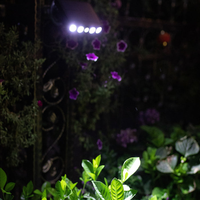 Solar Powered Motion Sensor LED Outdoor Wall Garden Light_14
