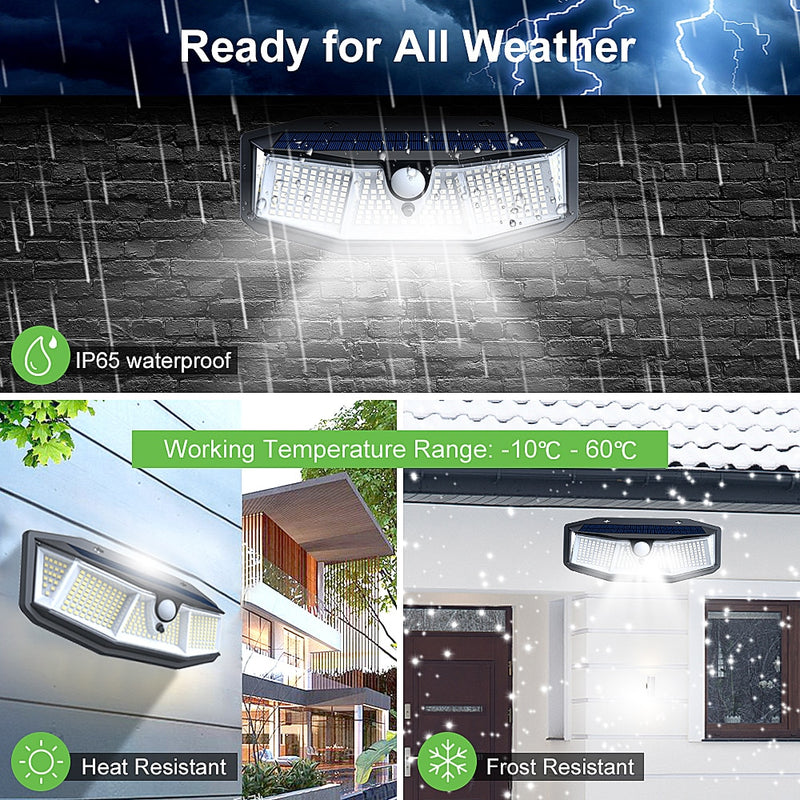 308 LED Human Body Induction Solar Powered Outdoor Lamp_8