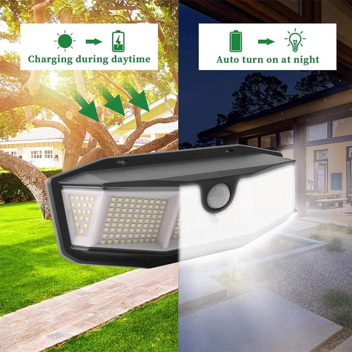 308 LED Human Body Induction Solar Powered Outdoor Lamp_2