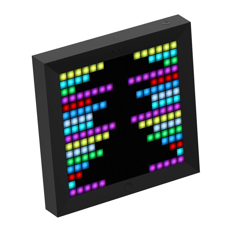 Pixel Bluetooth Photo Frame with Colorful LED Light Wall Clock_1