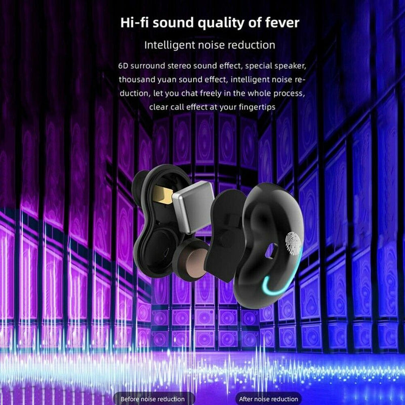 TWS 5.1 Wireless Mini Touch Bluetooth Headset Sport Earphones_5
