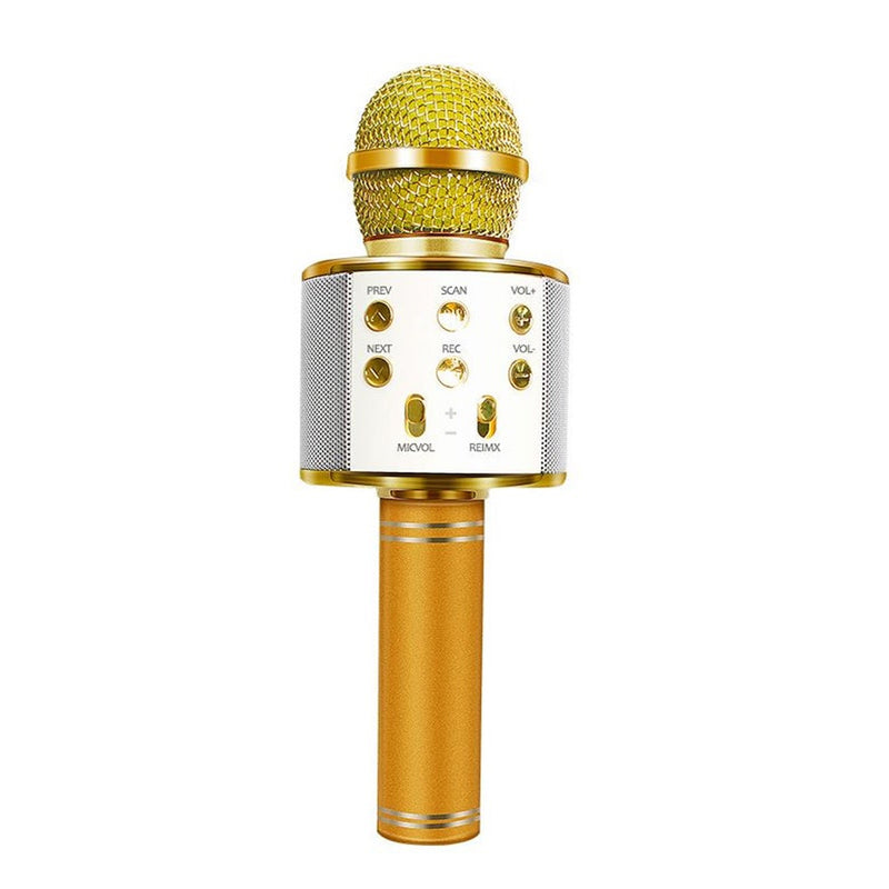 Portable Rechargeable Wireless Bluetooth Karaoke Microphone_7