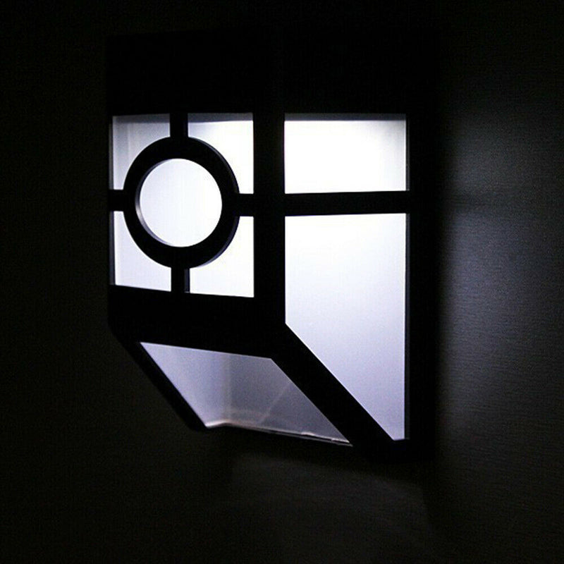 Solar Powered Outdoor LED Wall Mounted Porch Sensor Light_11