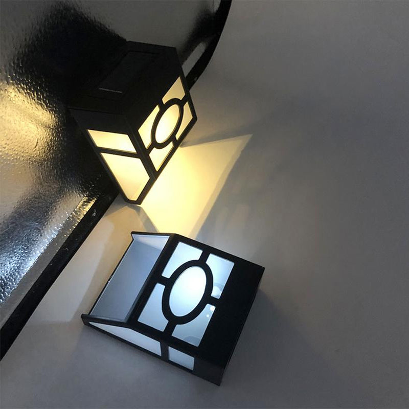 Solar Powered Outdoor LED Wall Mounted Porch Sensor Light_13