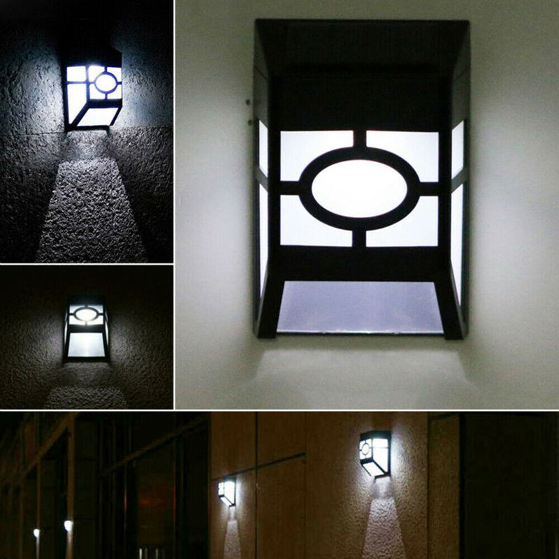 Solar Powered Outdoor LED Wall Mounted Porch Sensor Light_6