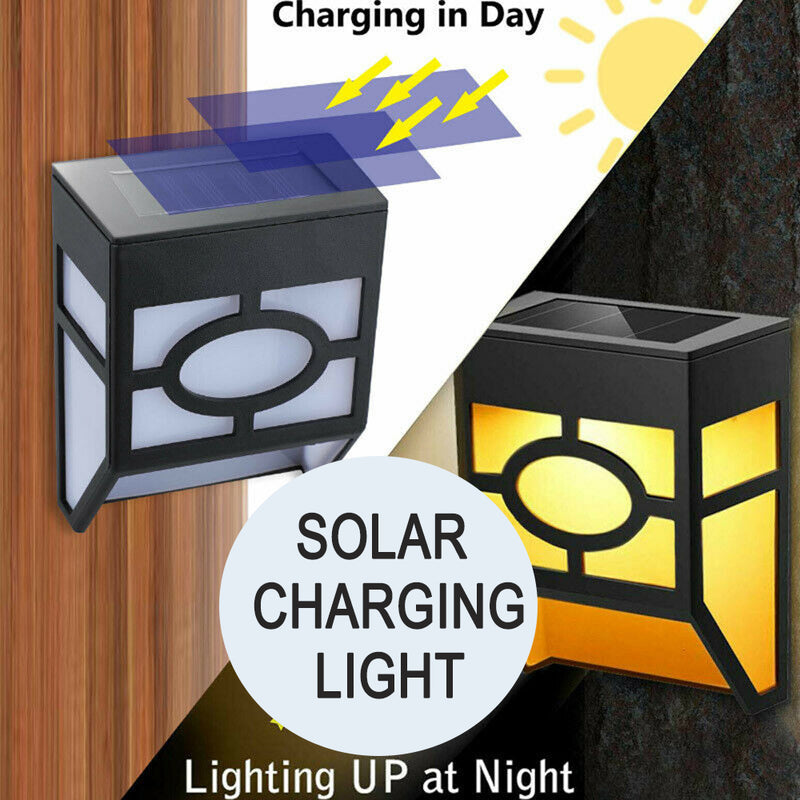Solar Powered Outdoor LED Wall Mounted Porch Sensor Light_7