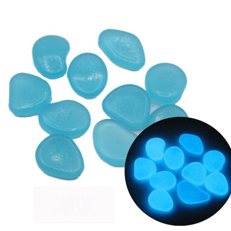 Solar Powered Glow in the Dark Garden Pebbles Garden Décor_15
