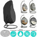 Polyester Fabric Hanging Rattan Egg Chair Protection Cover_9