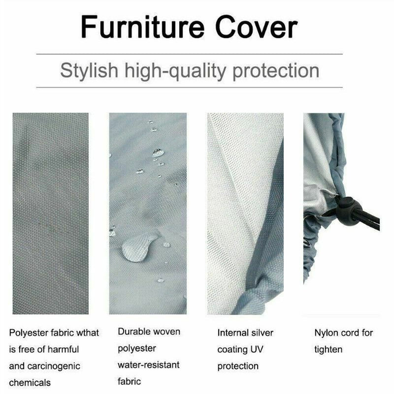 Polyester Fabric Hanging Rattan Egg Chair Protection Cover_11