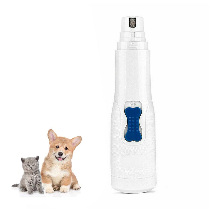 Battery-Operated Pet Nail Grinder and Claw Trimmer_0