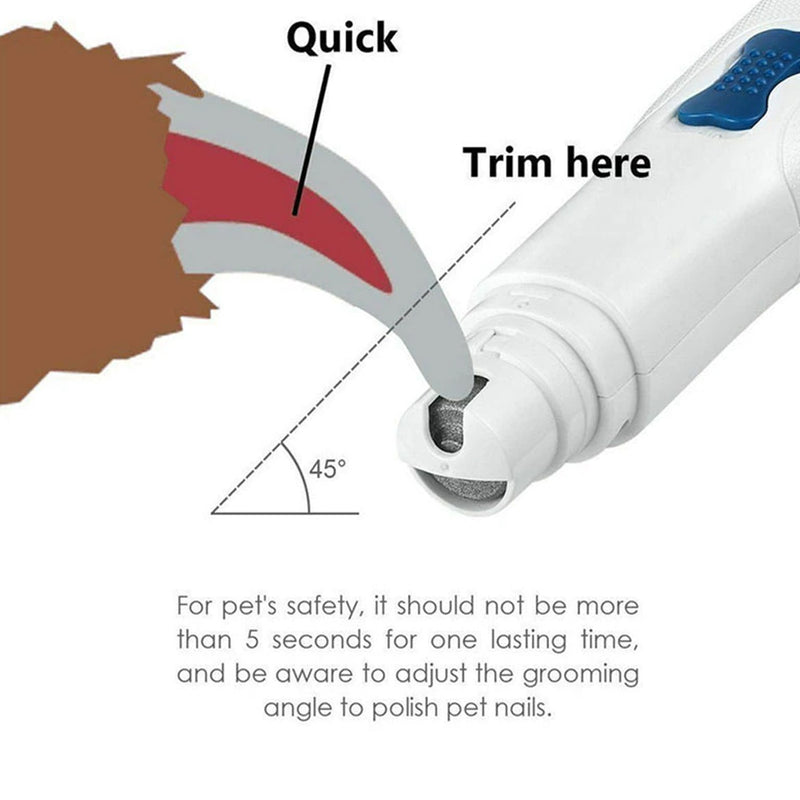 Battery-Operated Pet Nail Grinder and Claw Trimmer_10