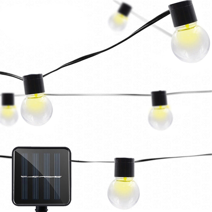 LED Outdoor Garden Solar Powered String Lights Plug-in LED Balls_3