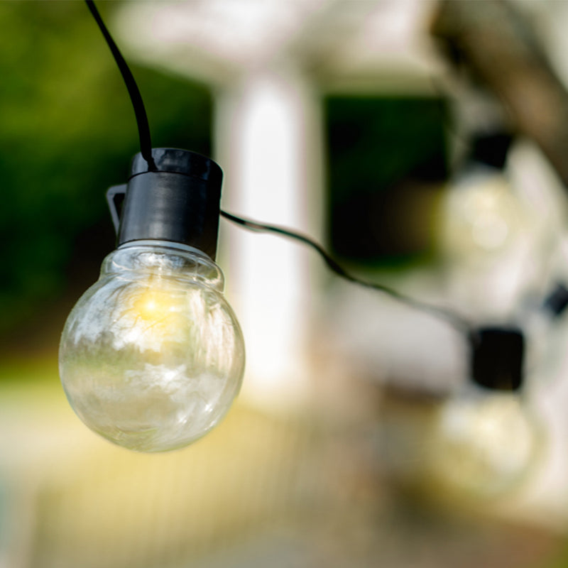LED Outdoor Garden Solar Powered String Lights Plug-in LED Balls_4