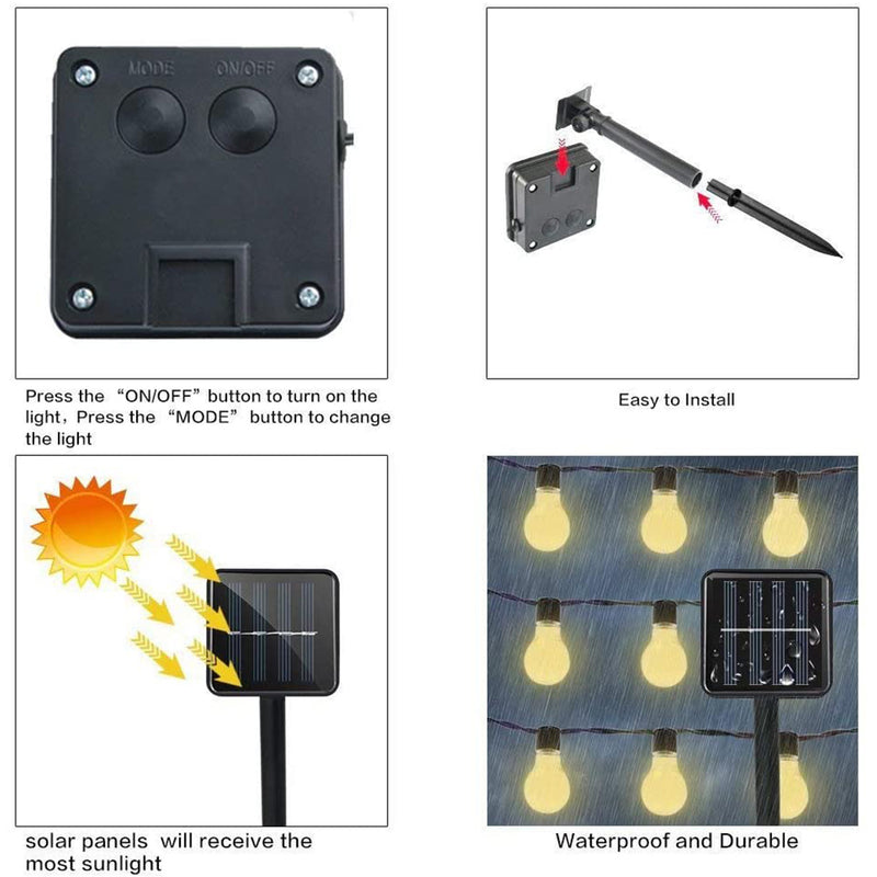 LED Outdoor Garden Solar Powered String Lights Plug-in LED Balls_6