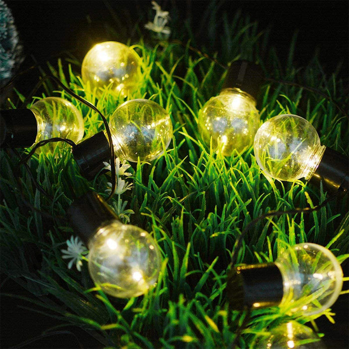 LED Outdoor Garden Solar Powered String Lights Plug-in LED Balls_7