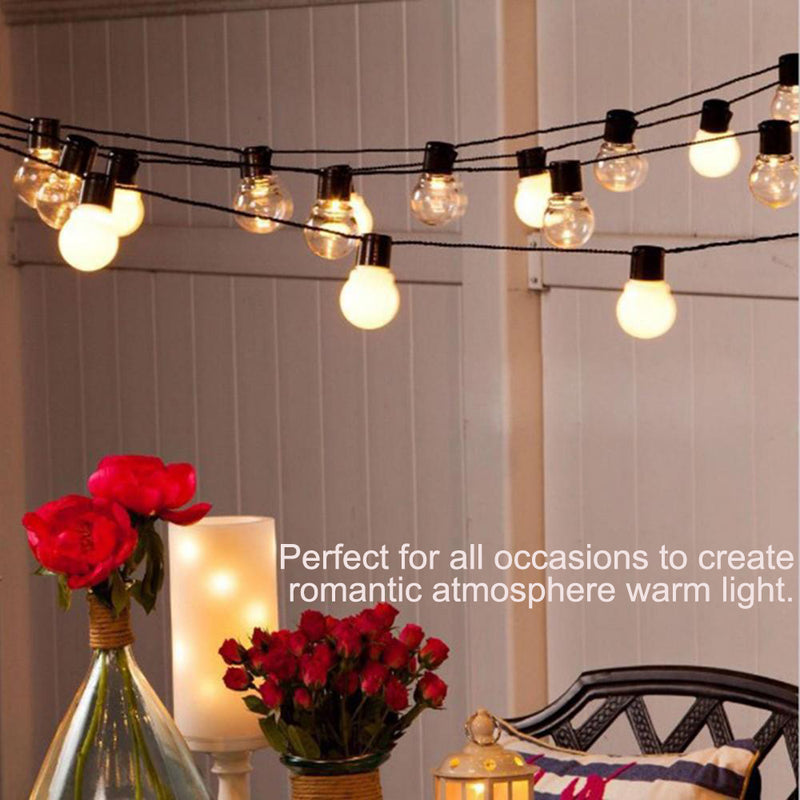LED Outdoor Garden Solar Powered String Lights Plug-in LED Balls_1
