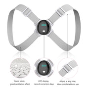 Adjustable Smart Back Posture Corrector Back Belt Shoulder Training_11