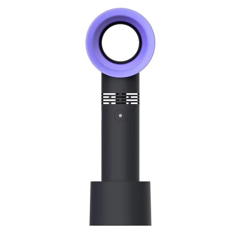 3 Speed Portable Bladeless Handheld Rechargeable Fan_0